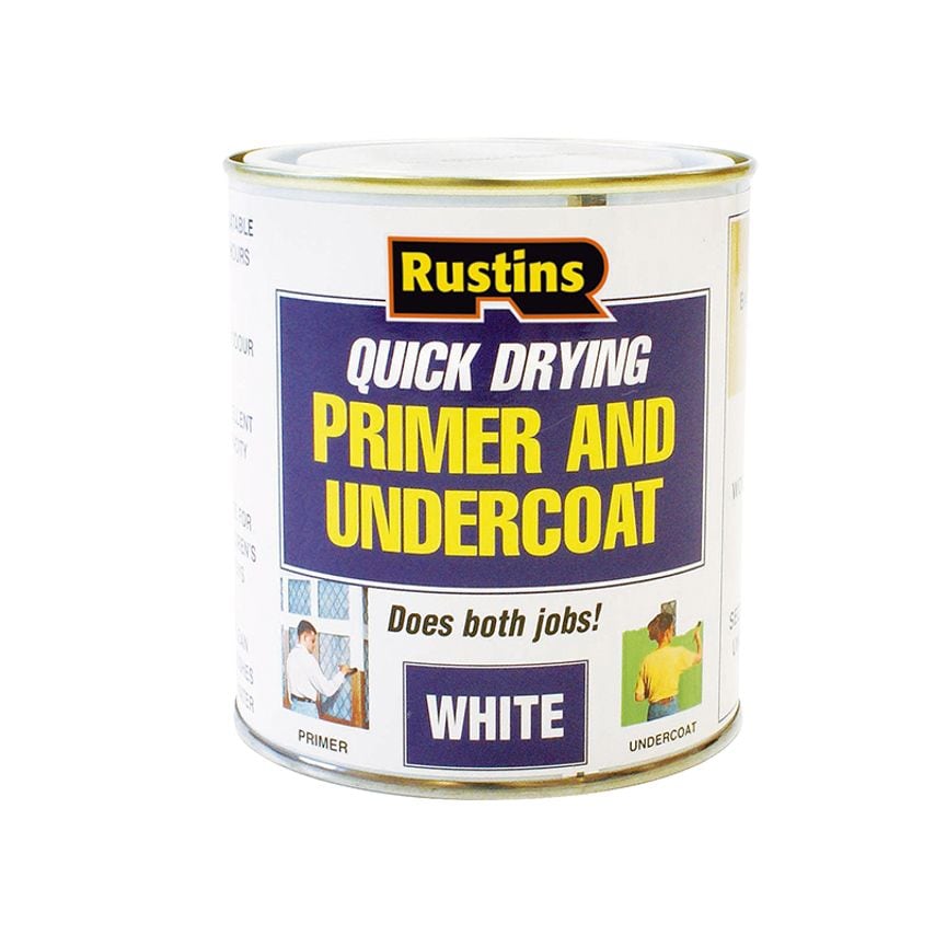 Quick Dry Primer Undercoat White 250ml