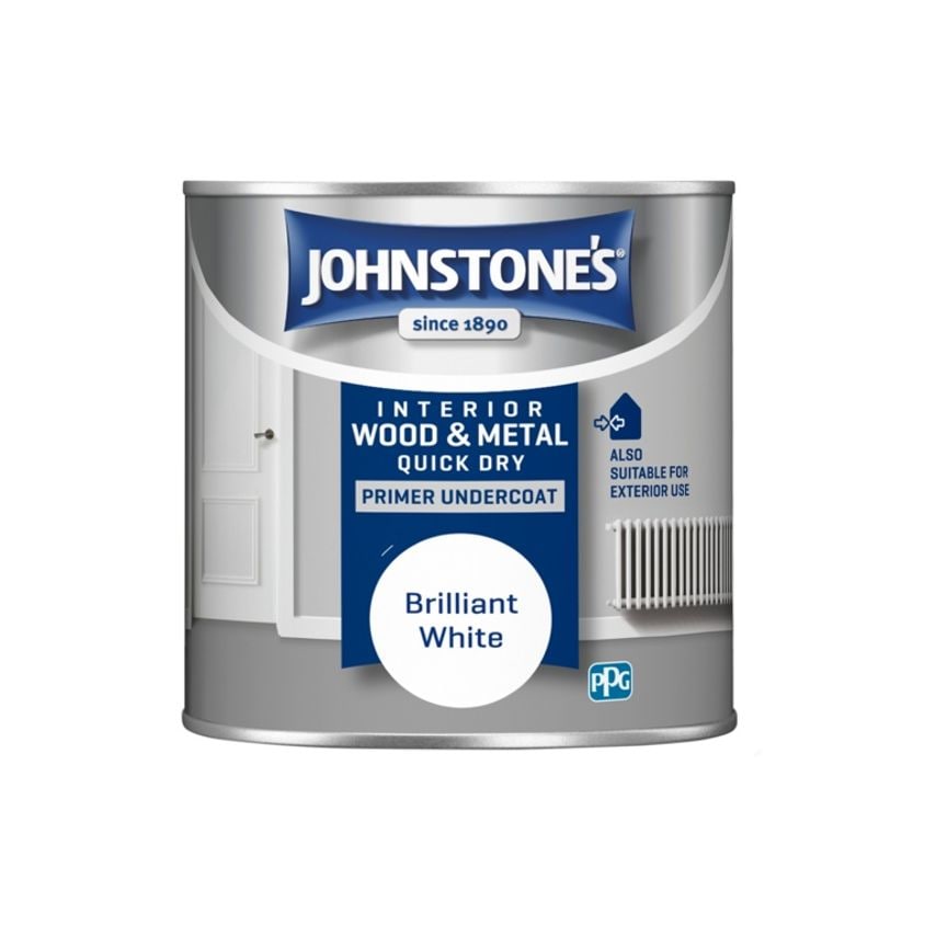 Quick Dry Primer Undercoat - Brilliant White 250ml