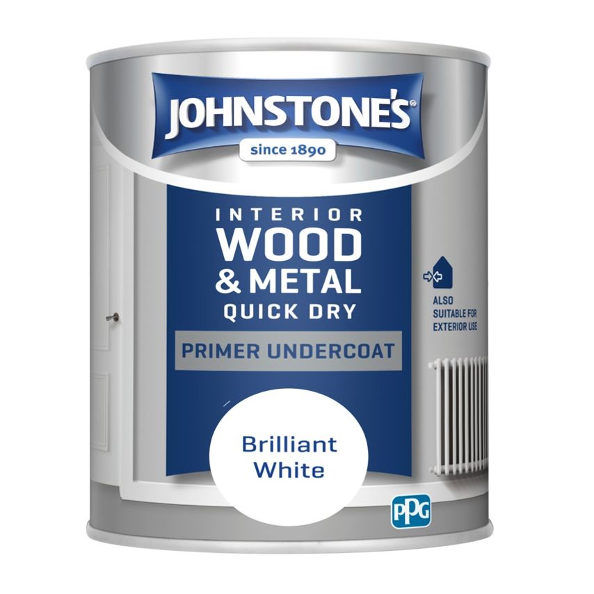 Quick Dry Primer Undercoat - Brilliant White 750ml