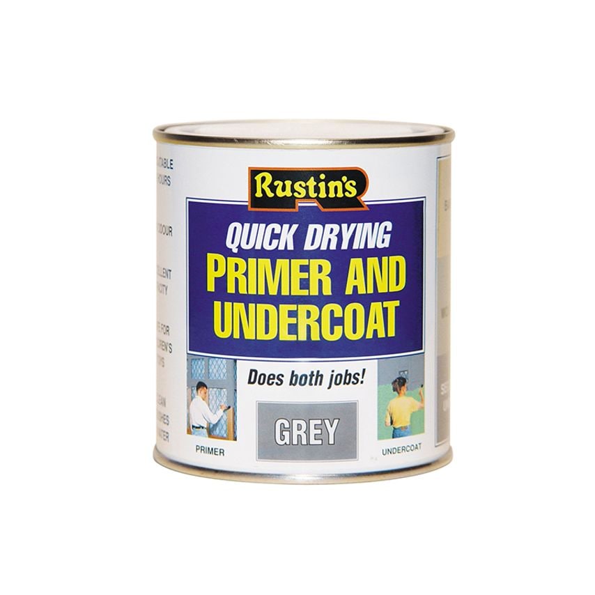 Quick Dry Primer & Undercoat Grey 2.5 litre RUSQDPUG25L