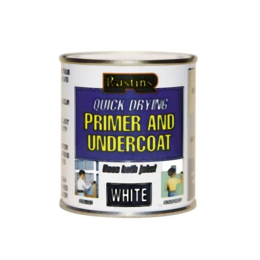 Quick Dry Primer & Undercoat White 1 litre RUSQDWPUC1L