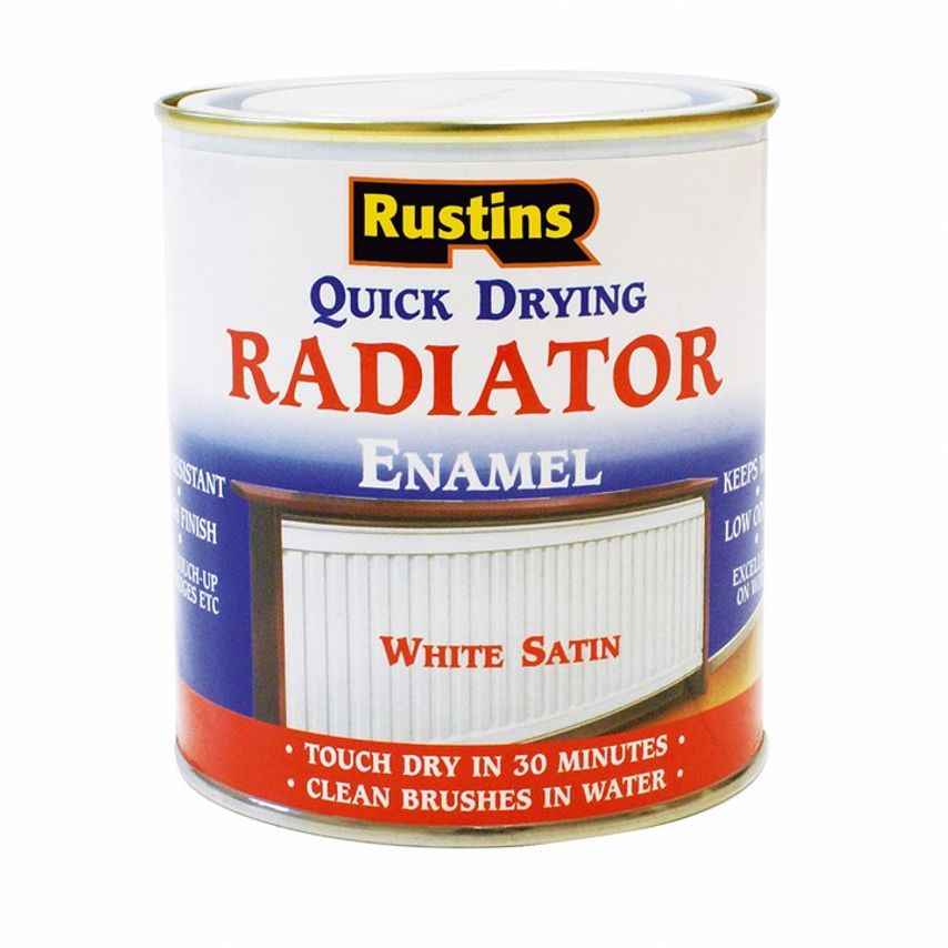 Quick Dry Radiator Paint Satin 500ml (RADS500)