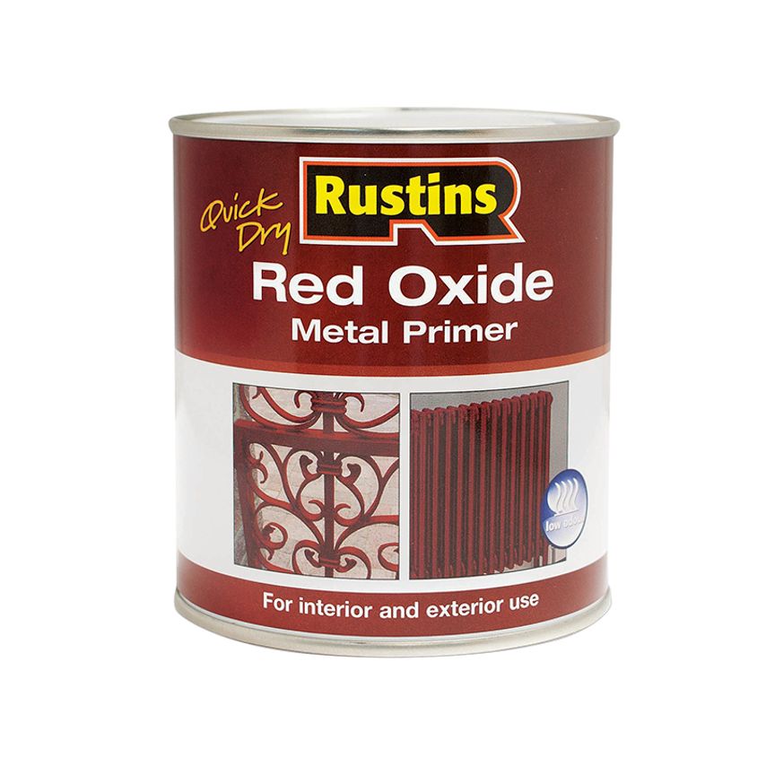 Quick Dry Red Oxide Metal Primer 500ml RUSROMP500Q