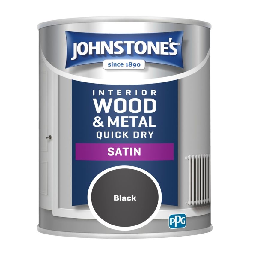 Quick Dry Satin 750ml Black
