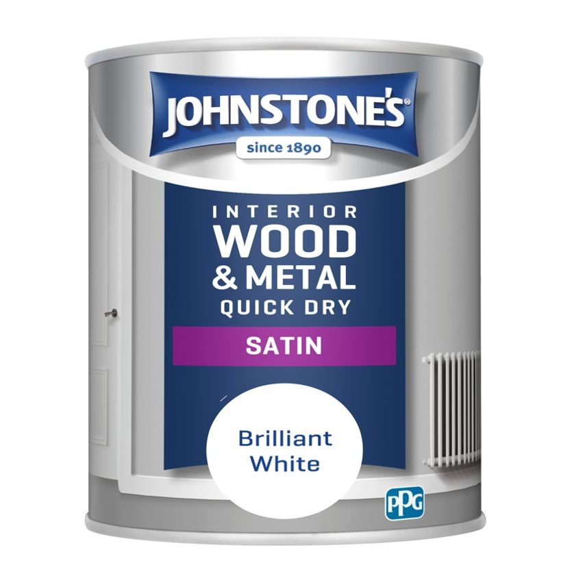 Quick Dry Satin 750ml Brilliant White - 669440