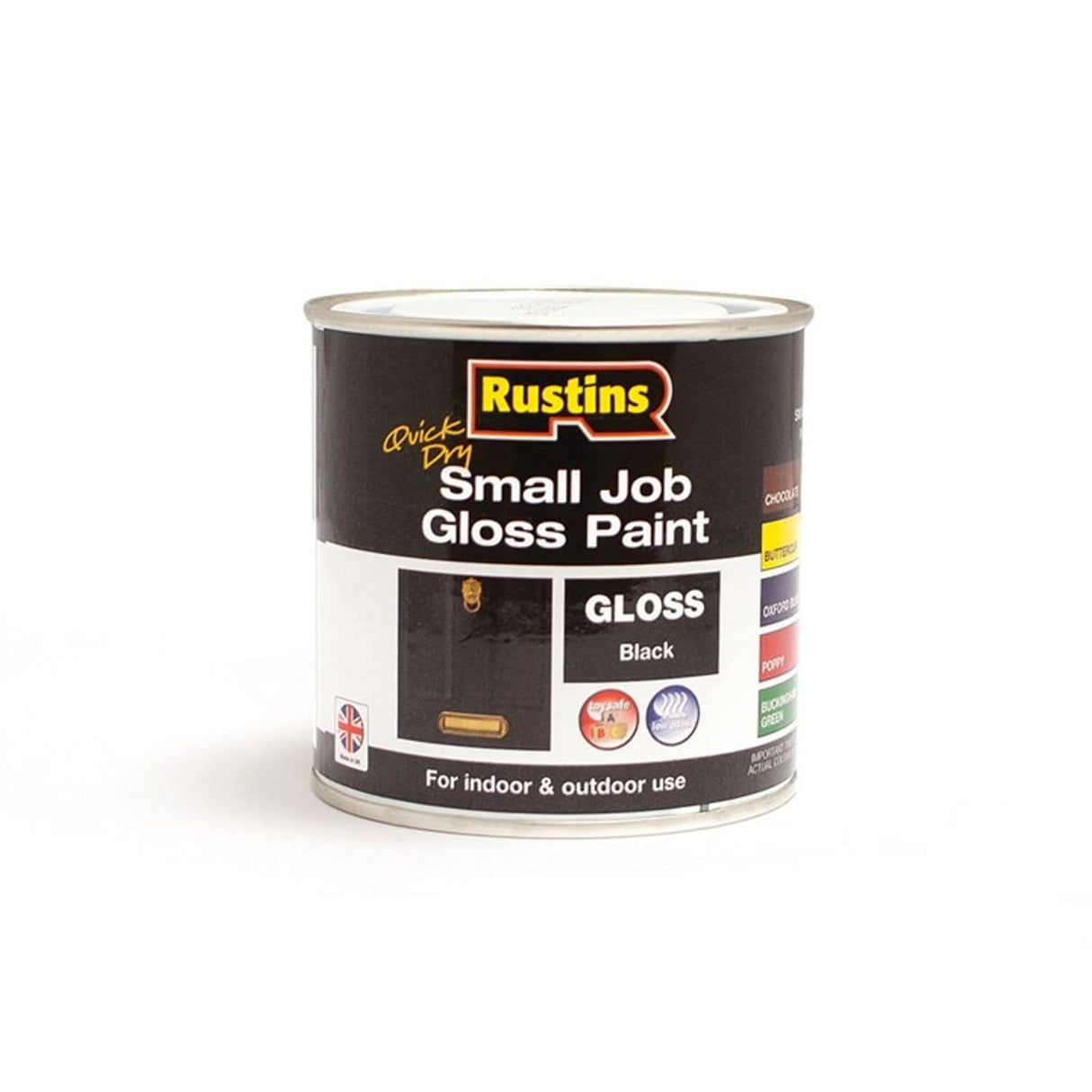 Quick Dry Small Job Black Paint 250ml (GPBLW250)