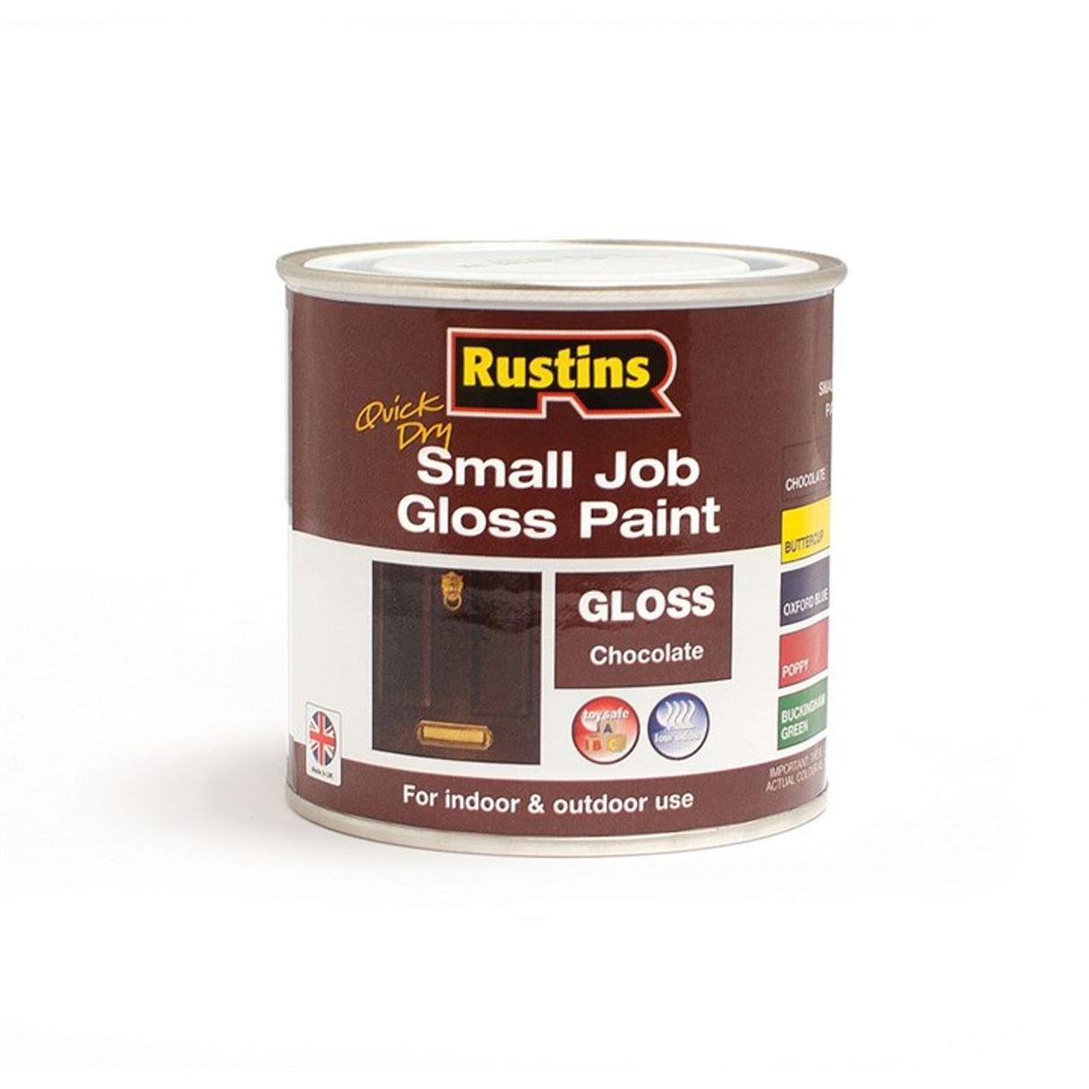 Quick Dry Small Job Chocolate Paint 250ml (GPCHW250)