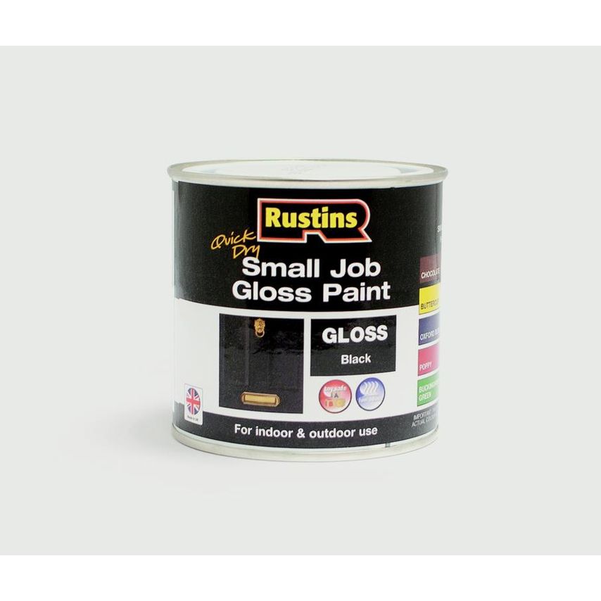 Quick Dry Small Job Gloss 250ml Black