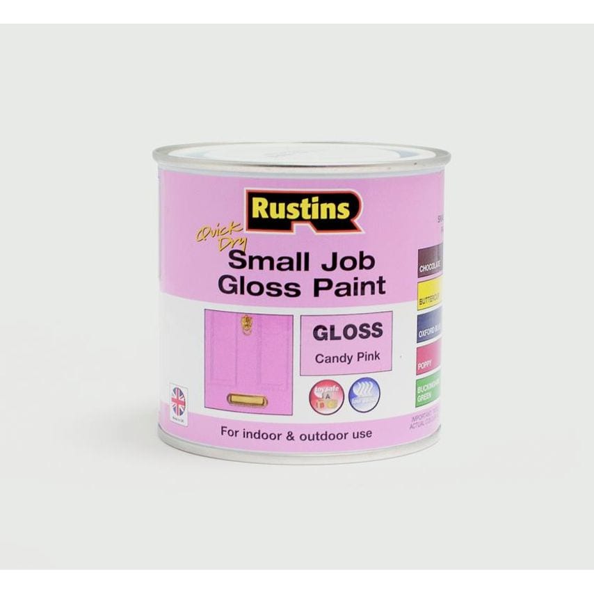 Quick Dry Small Job Gloss 250ml Candy Pink