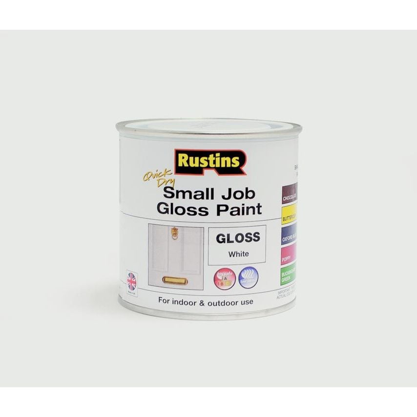 Quick Dry Small Job Gloss 250ml White