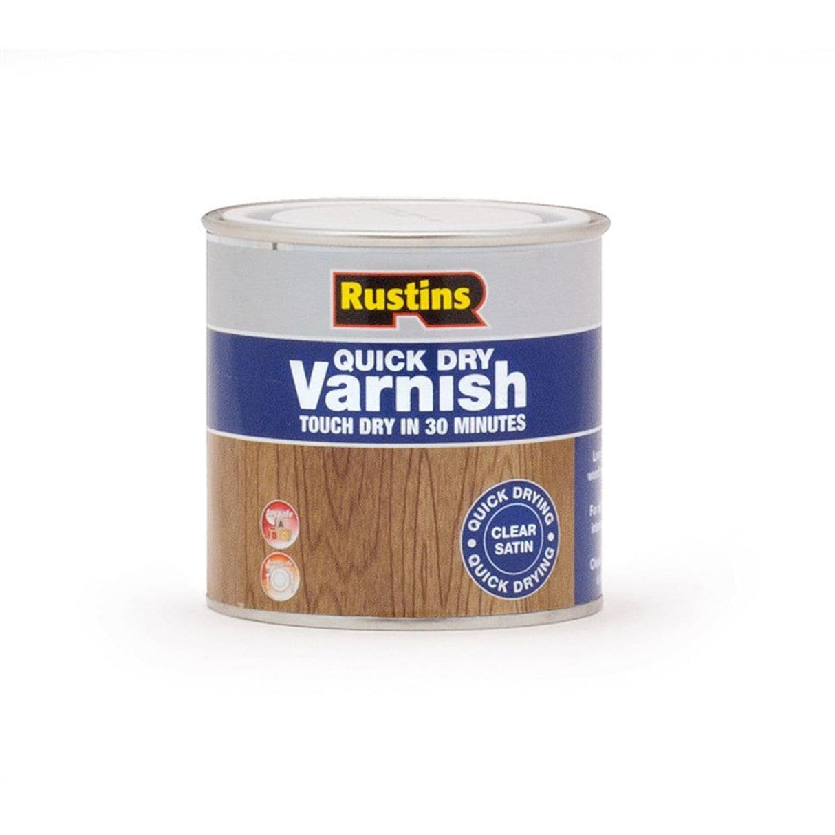 Quick Dry Varnish Satin Clear 250ml (AVSC250)