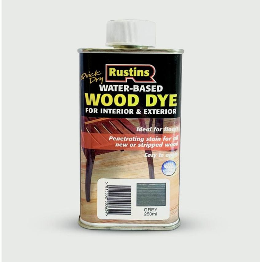 Quick Dry Wood Dye 250ml Grey