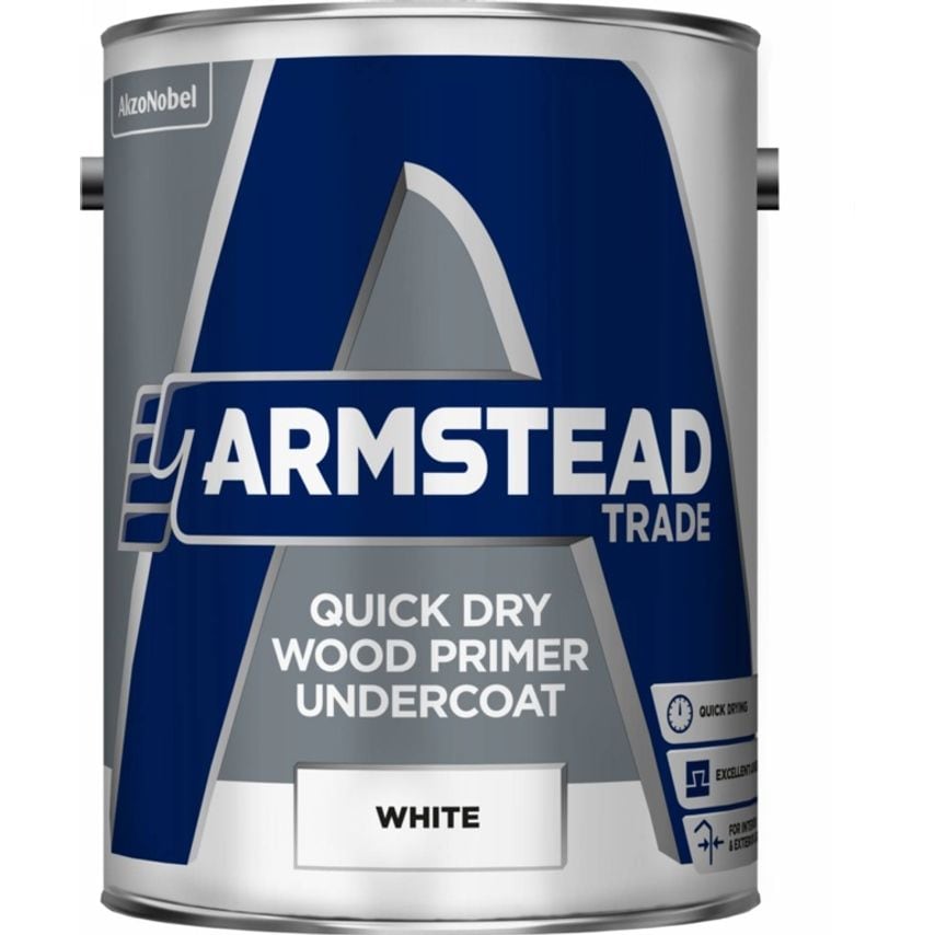 Quick Dry Wood Primer Undercoat 5 Liter