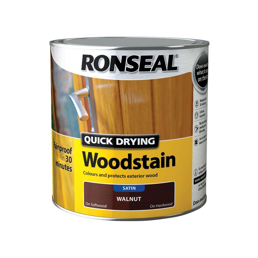 Quick Drying Wood Stain Satin Mahogany 2.5 Litre