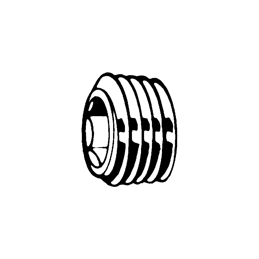 R1.1/4 Socket Pipe Plug DIN906 (bspt) Thread