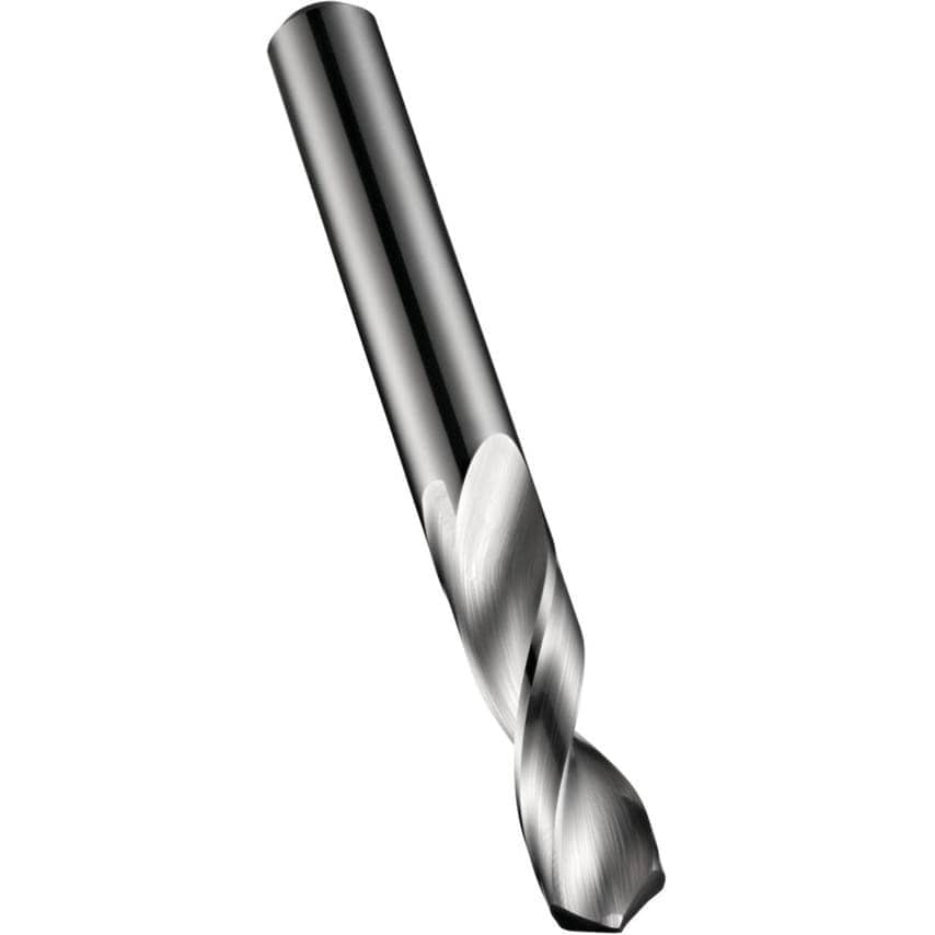 R120 6.40MM Carbide Straight Shank Stub Drill