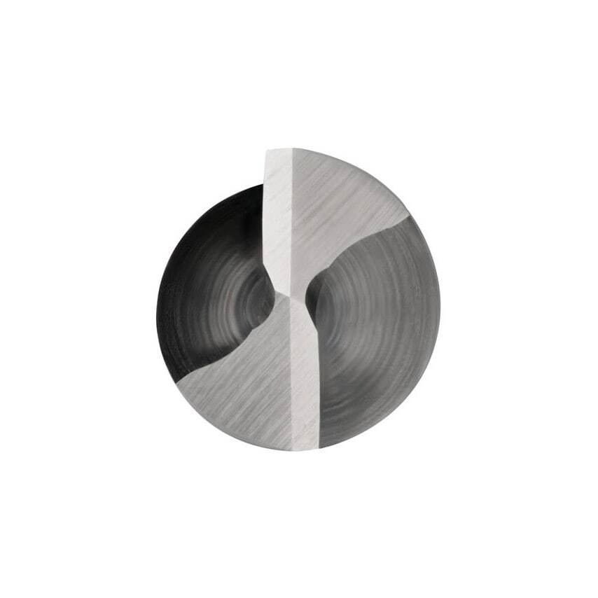 R120 6.40MM Carbide Straight Shank Stub Drill
