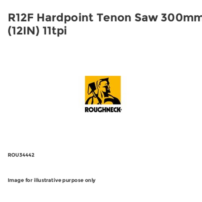 R12F Hardpoint Tenon Saw 300mm (12IN) 11tpi