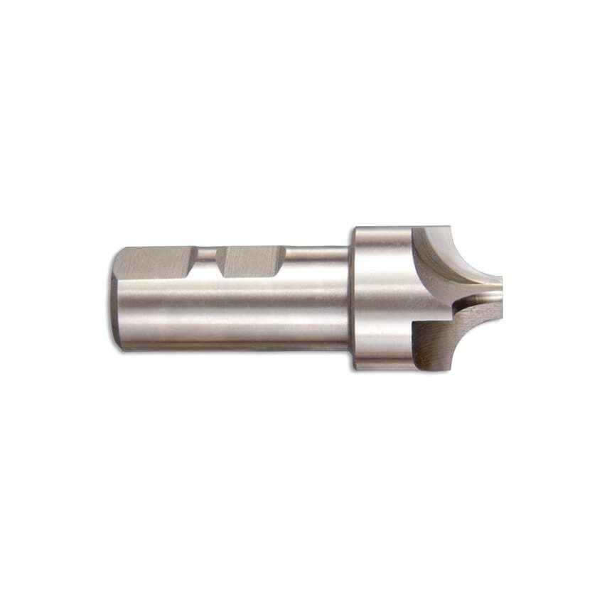 R12 (10X34) HSCo Flat Shank Corner Rounding Cutter (DIN 6518)