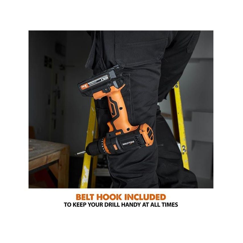 R13CMB-Li Combi Drill Driver Loaded Including 2Ah Battery/Single Charger