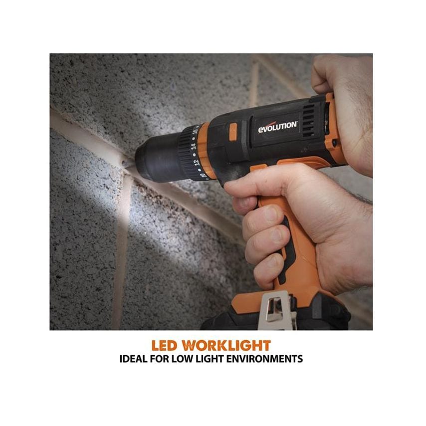 R13CMB-Li Combi Drill Driver Loaded Including 2Ah Battery/Single Charger