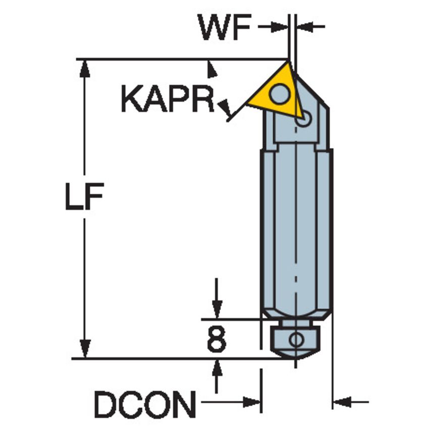 R142.0-20-16 CoroTurn 107 Cartridge