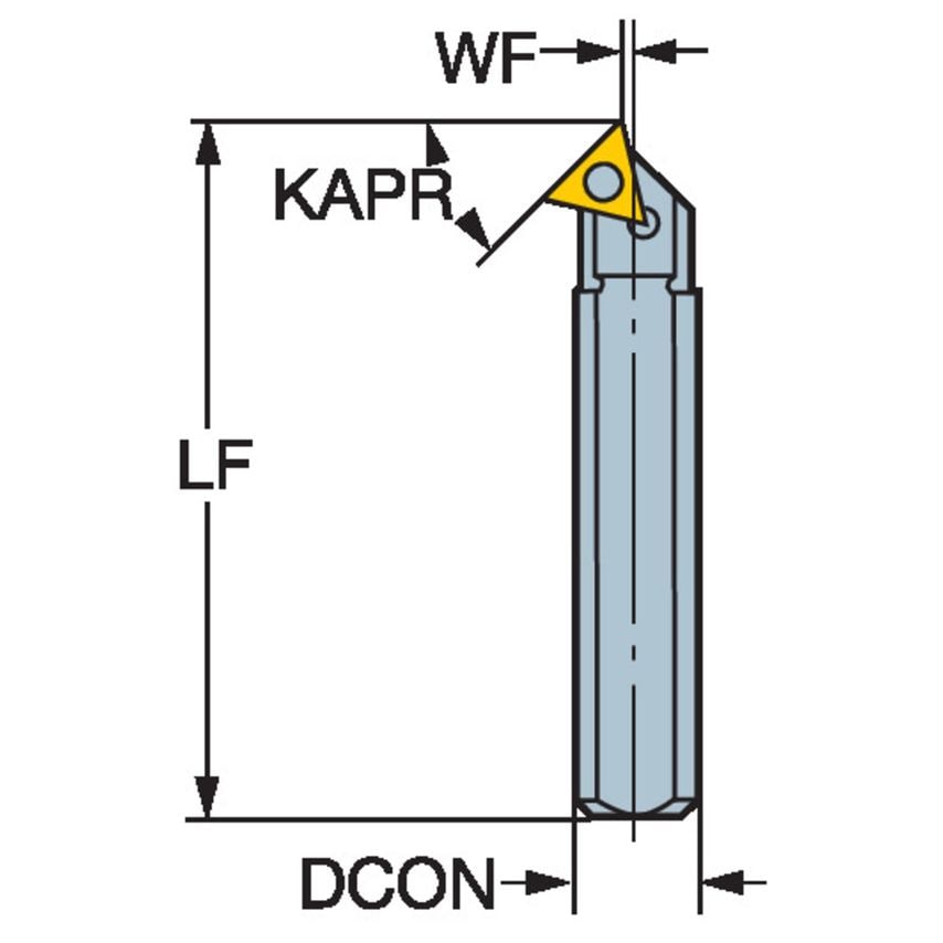 R142.0-8-06 CoroTurn 107 Cartridge