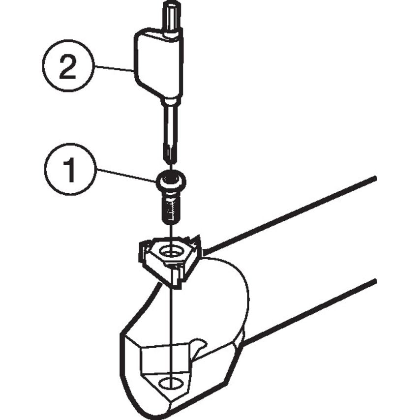 R154.0KF-16-1220-11B Boring Bar