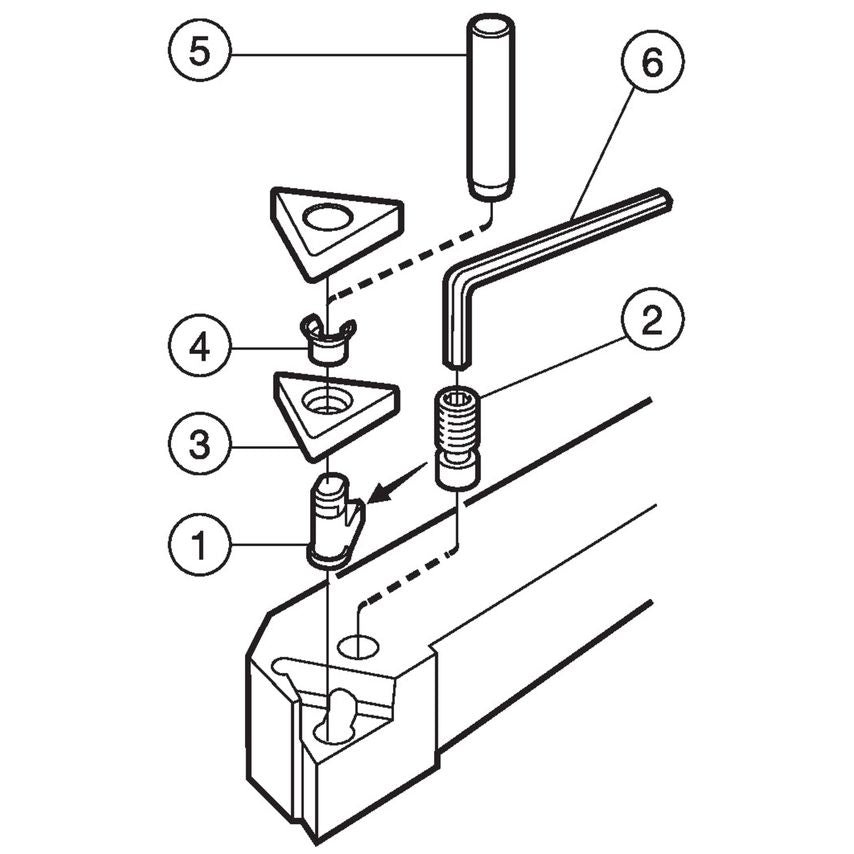 R171.35-5032-15 Tool Holder