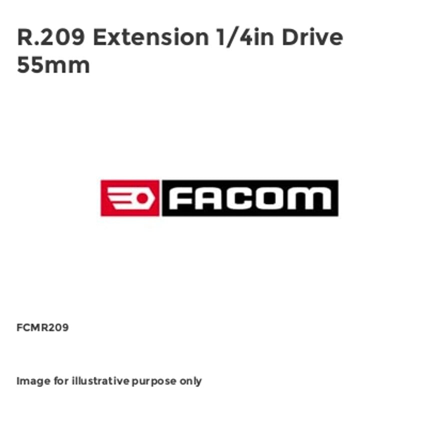 R.209 Extension 1/4in Drive 55mm