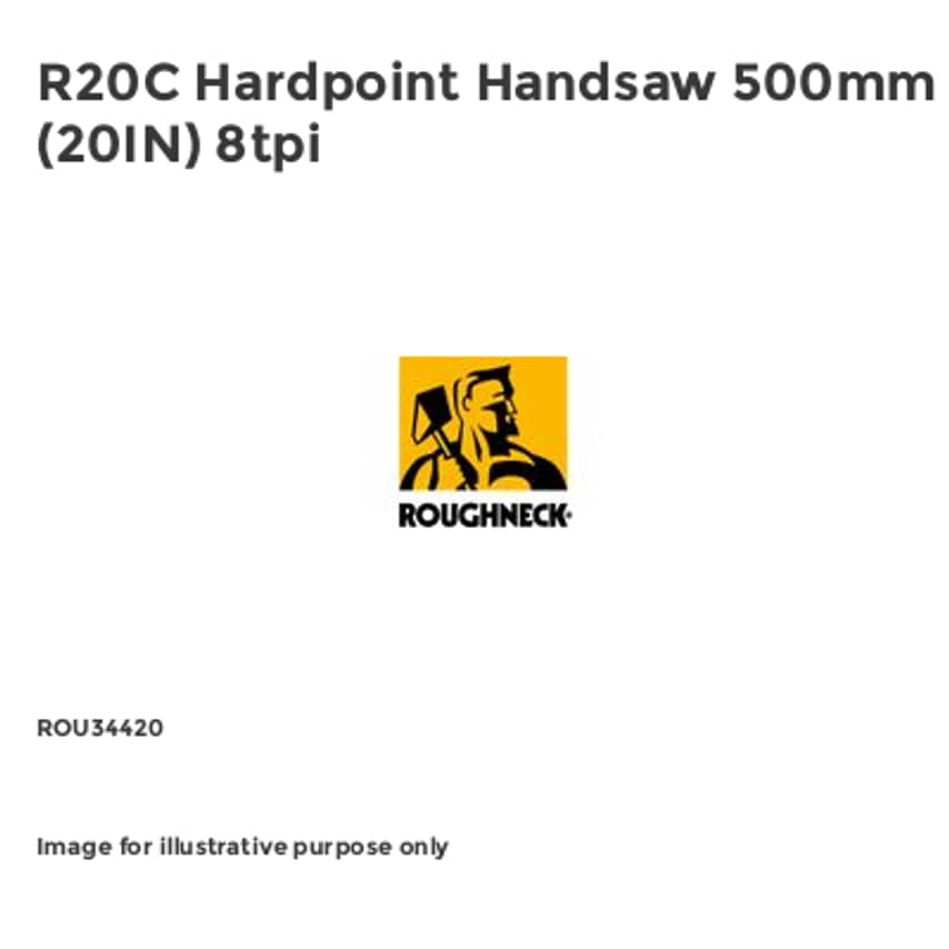 R20C Hardpoint Handsaw 500mm (20IN) 8tpi