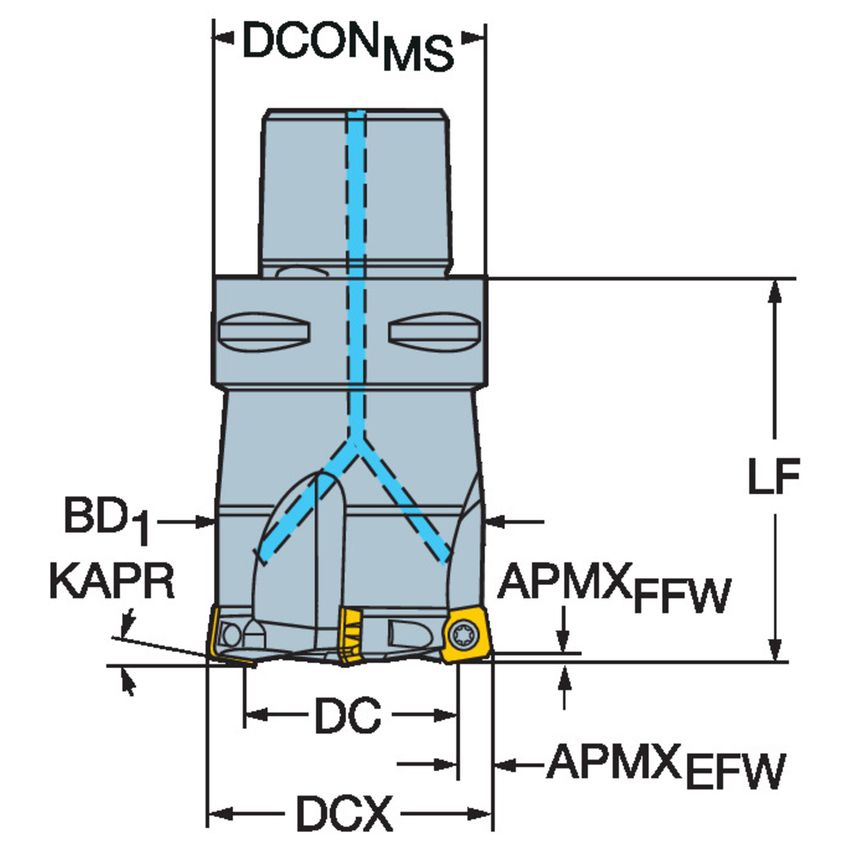 R210-066C6-09M Face Mill