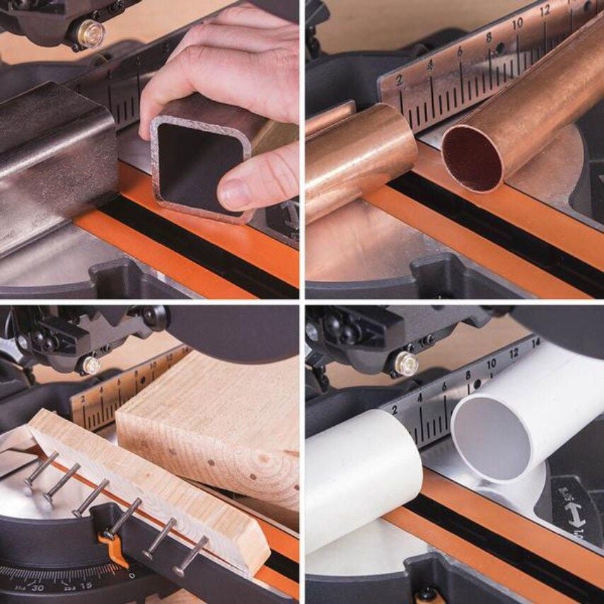 R210SMS-300+ Multi-material Sliding Mitre Saw with Plus Pack 110V