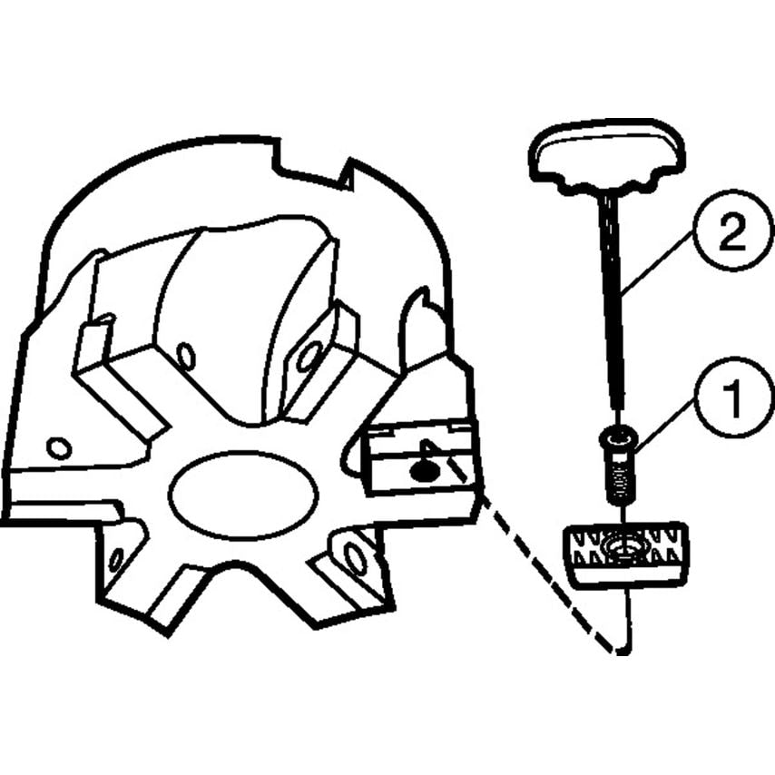 R215-A085C8-25M Face Mill
