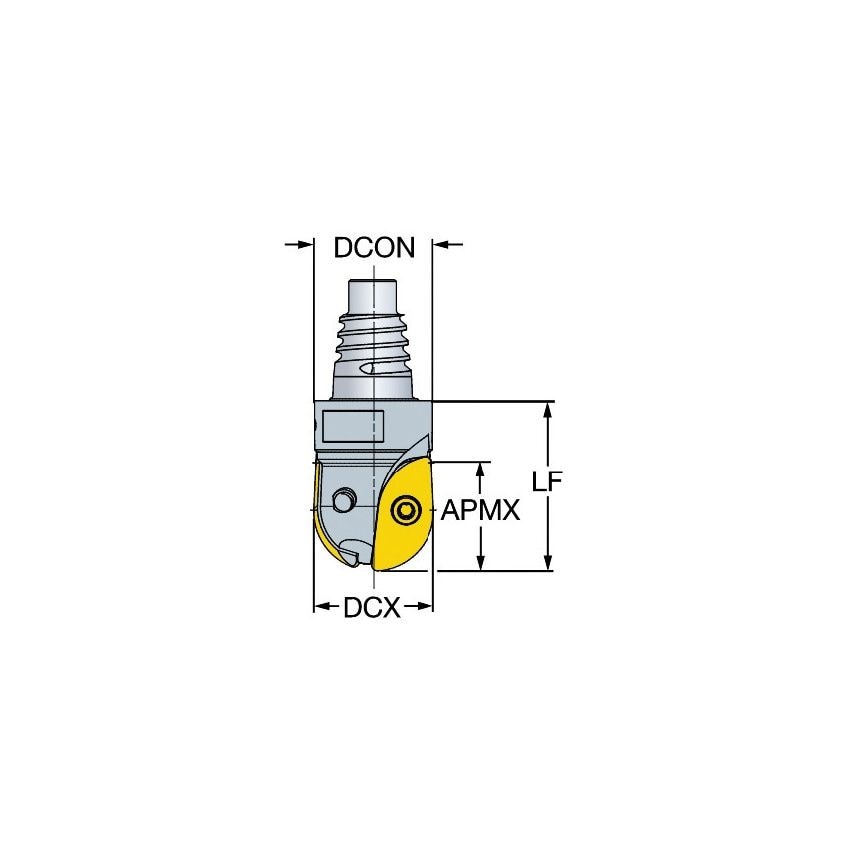 R216-30EH25 End Mill - 26550050