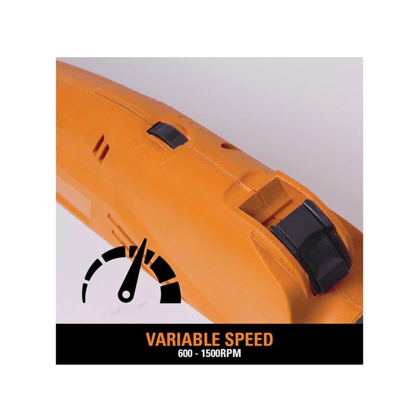 R225DWS Telescopic Dry Wall Sander 710W 240V EVLR225DWS