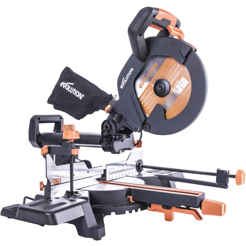 R255SMS-DB+ TCT Sliding Double-Bevel Mitre Saws 255mm 240V