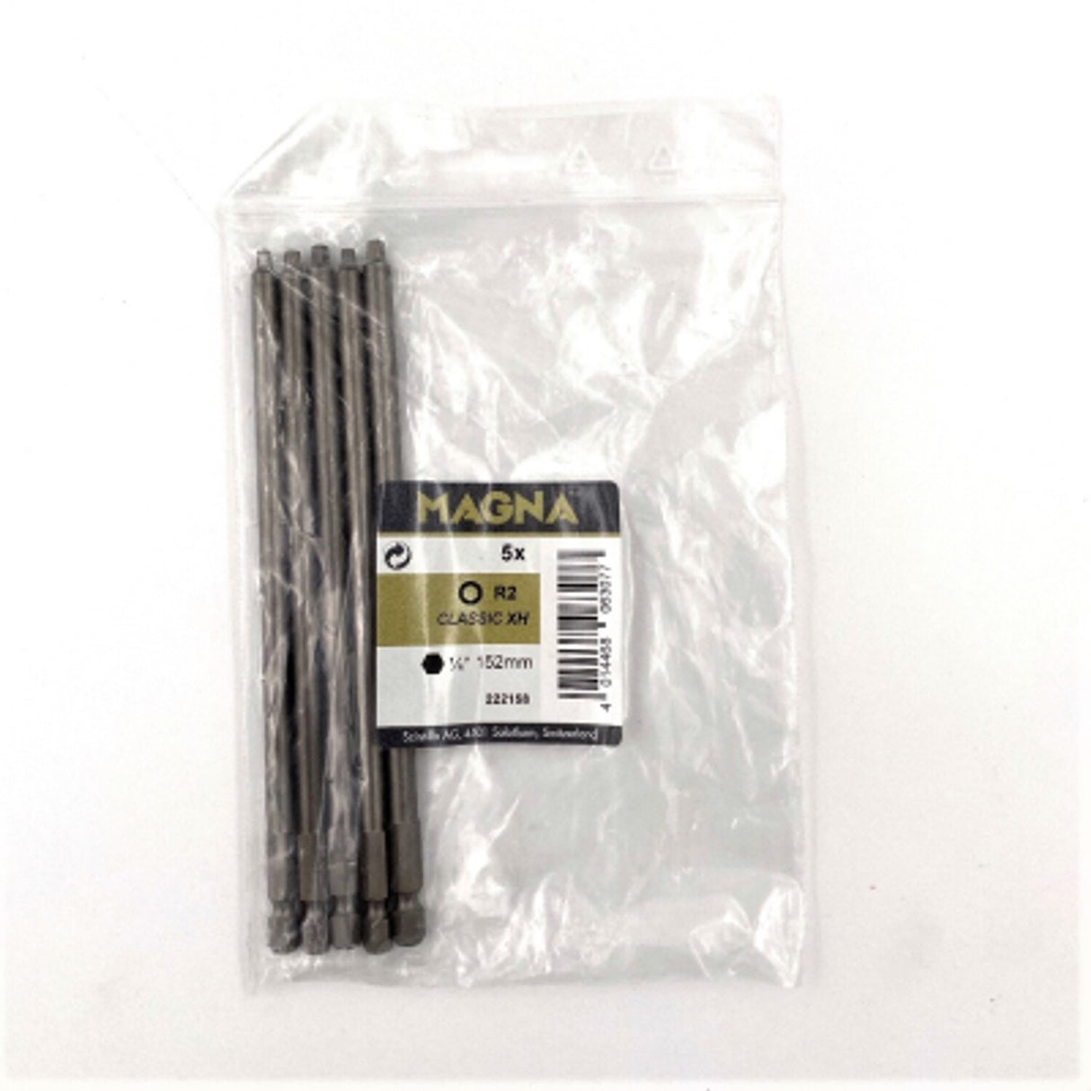 R2 x 152mm Extra Hard 1/4in Hex Square Drive Bit