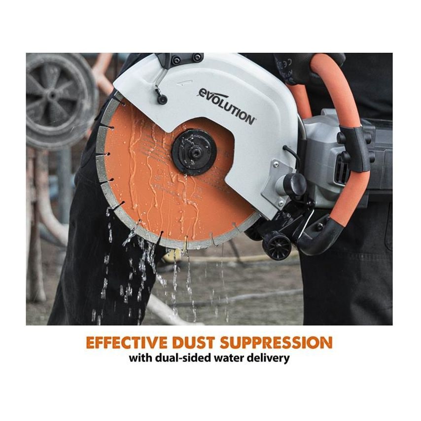 R300DCT+ 300mm Disc Cutter Kit 1600W 110V EVLR300DCTPL