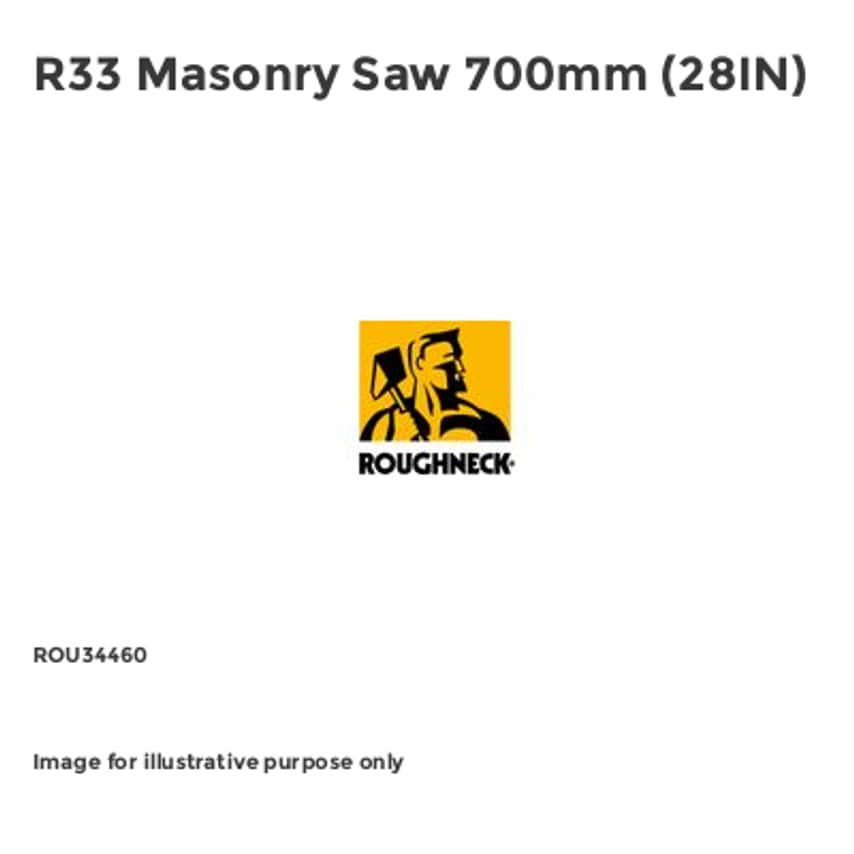 R33 Masonry Saw 700mm (28IN)
