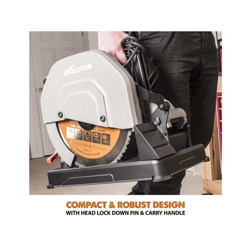 R355CPS Multi-Material Chop Saw 1800W 110V EVLR355CPSL