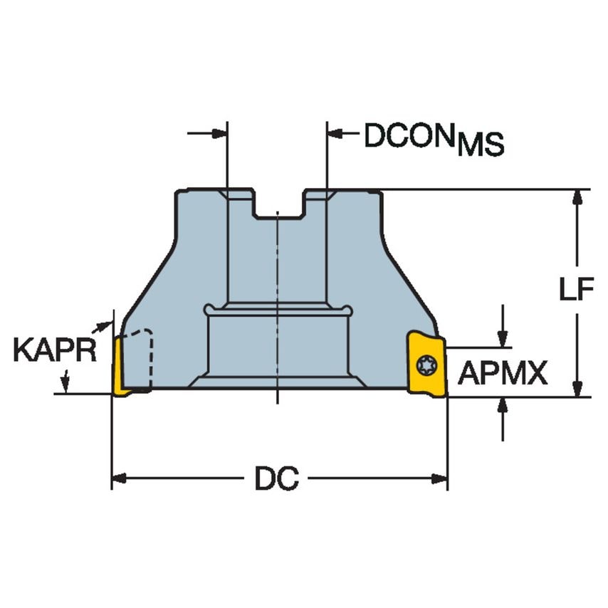 R390-160Q40-18M Face Mill