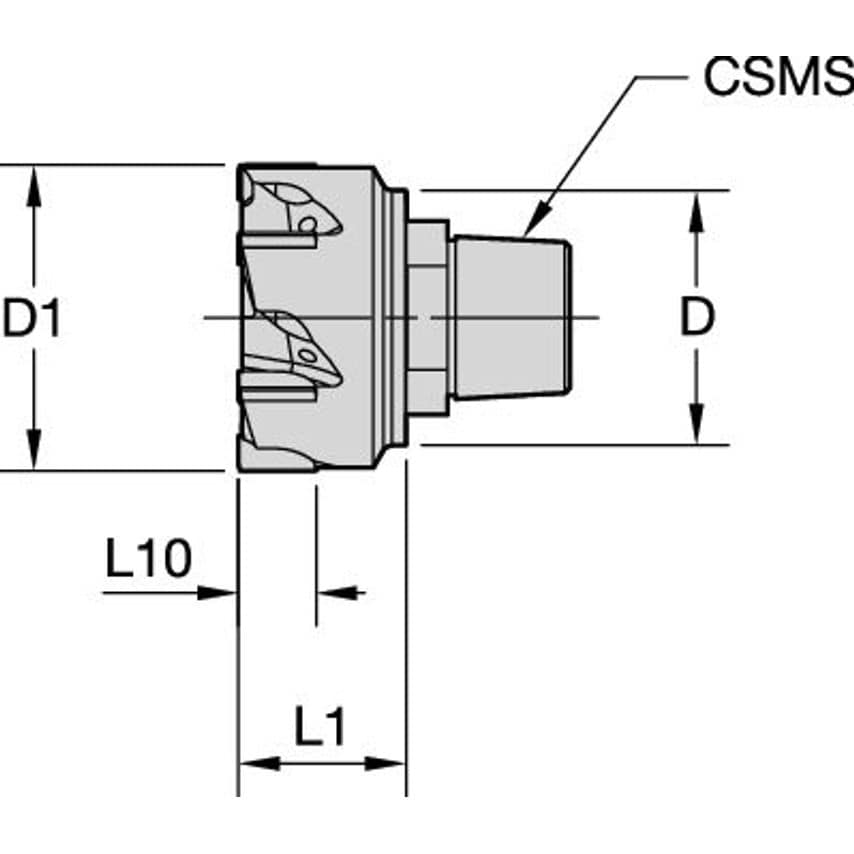 R420M20000H6SFM PCD Modular Reamer