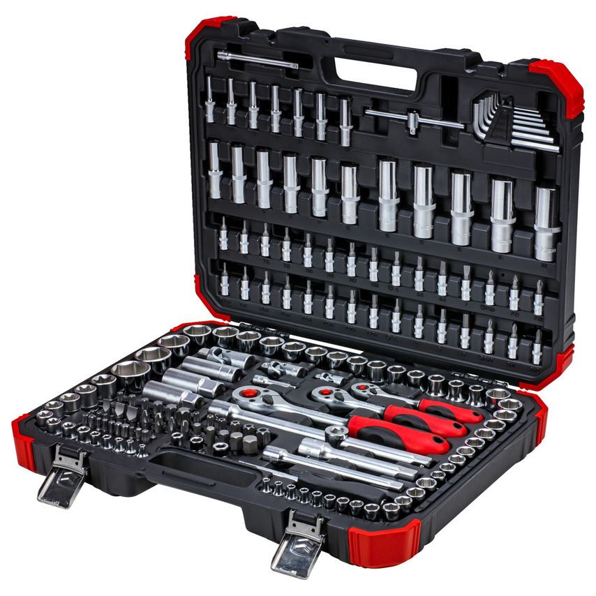 R45603172 Socket Set 1/2"-3/8"-1/4", 172 Piece