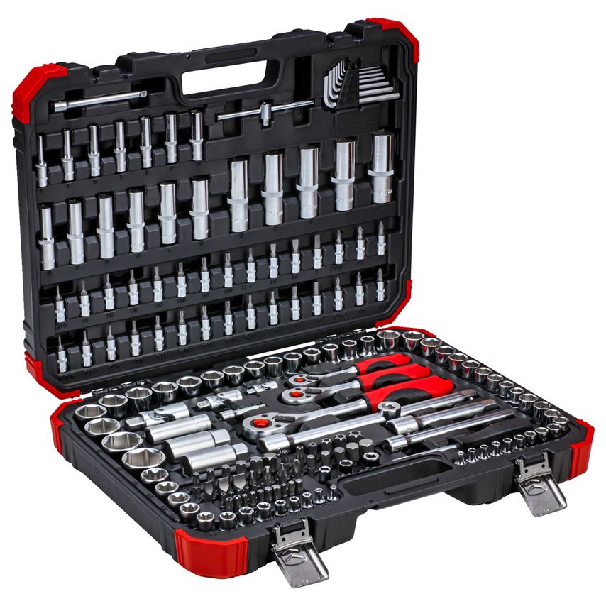 R45603172 Socket Set 1/2"-3/8"-1/4", 172 Piece
