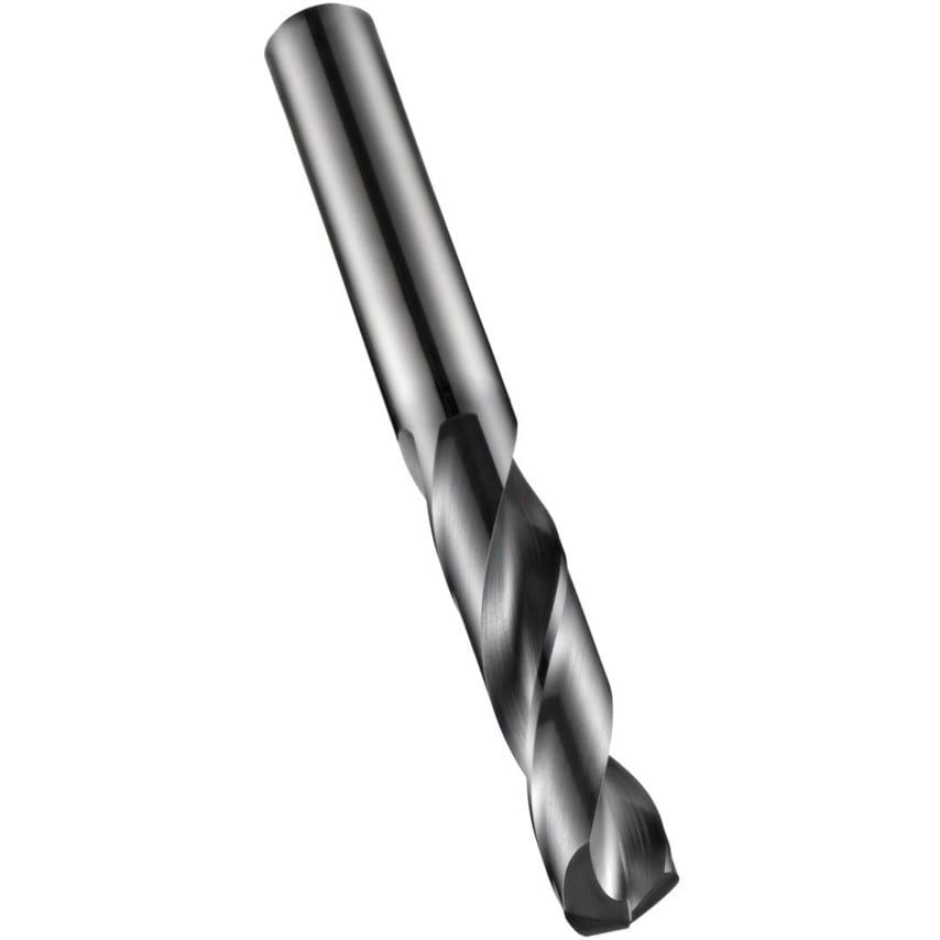 R457 9.40MM Carbide Straight Shank Force X Drill - Oil Feed - TiAlN Coated