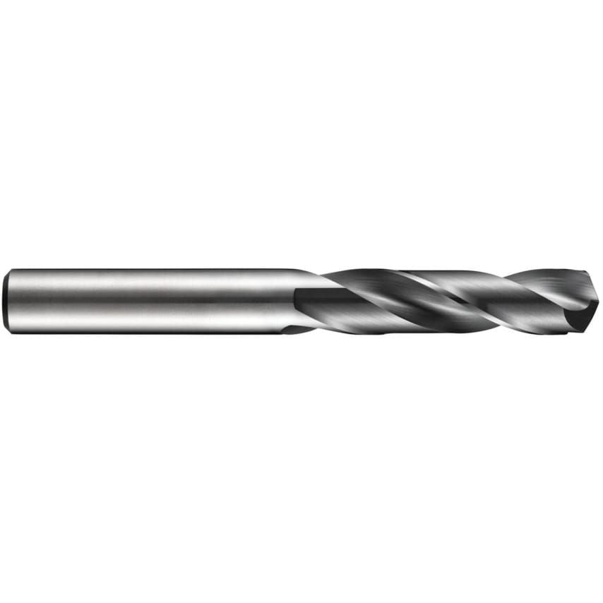 R458 1/4" Carbide Force X Short Drill - 3XD - TiAlN Coated