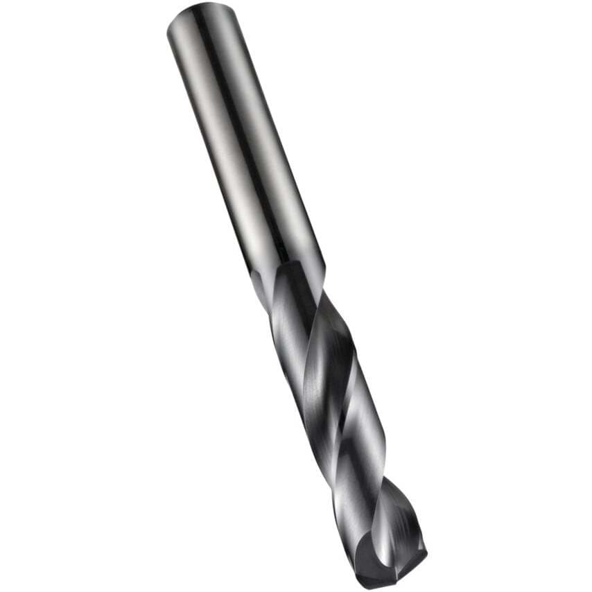 R458 4.00MM Carbide Force X Short Drill - 3XD - TiAlN Coated