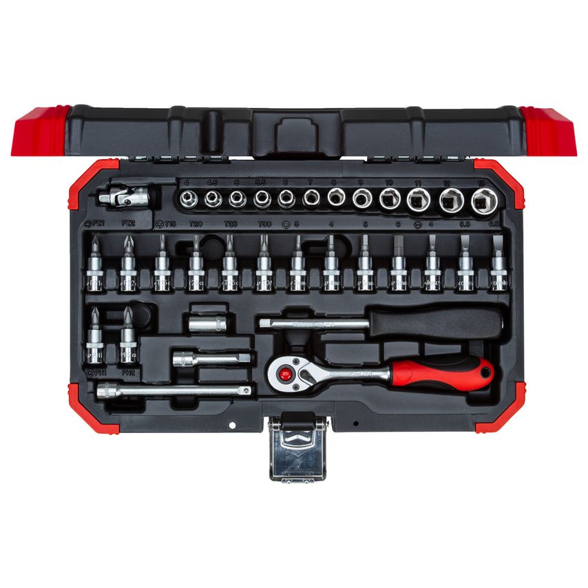 R49003033 Socket Set 1/4", 33 Pieces