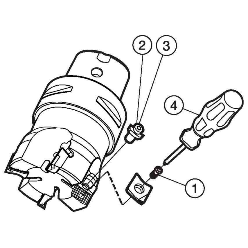 R590-040HA06-11M Face Mill